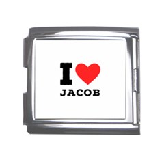 I Love Jacob Mega Link Italian Charm (18mm) by ilovewhateva