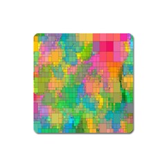 Pixel-79 Square Magnet by nateshop