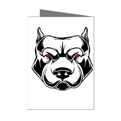 Dog Animal Mammal Bulldog Pet Mini Greeting Cards (pkg Of 8) by Semog4