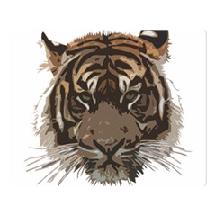 Tiger Comic Cartoon Animal Two Sides Premium Plush Fleece Blanket (large) by Semog4