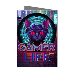 Gamer Life Mini Greeting Cards (pkg Of 8)