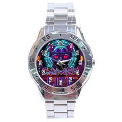 Gamer Life Stainless Steel Analogue Watch