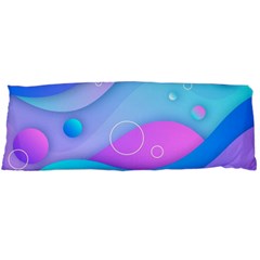Colorful Blue Purple Wave Body Pillow Case (dakimakura) by Semog4