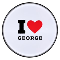 I Love George Wireless Fast Charger(black) by ilovewhateva