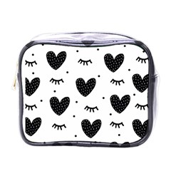 Hearts-57 Mini Toiletries Bag (one Side) by nateshop