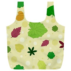 Leaves-140 Full Print Recycle Bag (xl) by nateshop