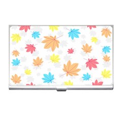 Leaves-141 Business Card Holder