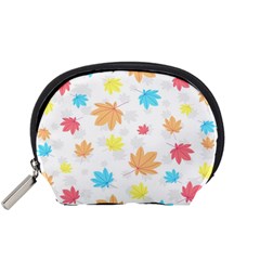 Leaves-141 Accessory Pouch (small) by nateshop