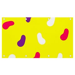 Pattern-yellow - 1 Banner And Sign 7  X 4  by nateshop