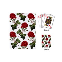 Roses-51 Playing Cards Single Design (mini) by nateshop
