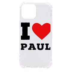 I Love Paul Iphone 13 Mini Tpu Uv Print Case by ilovewhateva