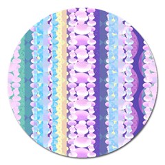 Background Graphic Beautiful Wallpaper Art Magnet 5  (round)