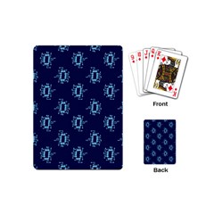 Background Microchips Graphic Beautiful Wallpaper Playing Cards Single Design (mini)