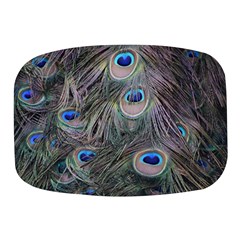 Peacock Feathers Peacock Bird Feathers Mini Square Pill Box by Jancukart