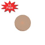 Background Spiral Abstract Template Swirl Whirl 1  Mini Buttons (10 pack) 