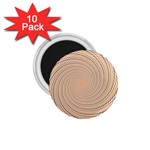 Background Spiral Abstract Template Swirl Whirl 1.75  Magnets (10 pack) 