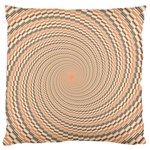 Background Spiral Abstract Template Swirl Whirl Large Premium Plush Fleece Cushion Case (Two Sides)