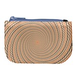 Background Spiral Abstract Template Swirl Whirl Large Coin Purse