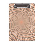 Background Spiral Abstract Template Swirl Whirl A5 Acrylic Clipboard