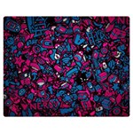 Grafitti Graffiti Abstract Artwork Digital Premium Plush Fleece Blanket (Medium)