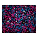 Grafitti Graffiti Abstract Artwork Digital Premium Plush Fleece Blanket (Large)