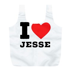 I Love Jesse Full Print Recycle Bag (l) by ilovewhateva