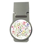 bunch of flowers Money Clips (Round) 