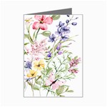 bunch of flowers Mini Greeting Card