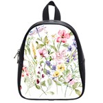 bunch of flowers School Bag (Small)
