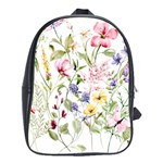 bunch of flowers School Bag (XL)