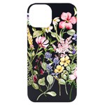 bunch of flowers iPhone 14 Black UV Print Case