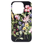 bunch of flowers iPhone 14 Pro Black UV Print Case