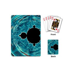 Fractal Abstract Background Playing Cards Single Design (mini)