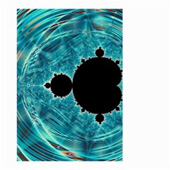 Fractal Abstract Background Small Garden Flag (two Sides) by Ravend