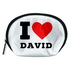 I Love David Accessory Pouch (medium) by ilovewhateva
