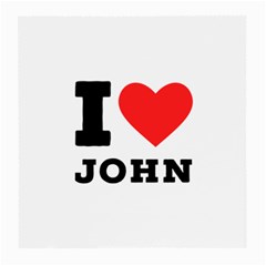 I Love John Medium Glasses Cloth (2 Sides) by ilovewhateva