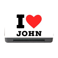 I Love John Memory Card Reader With Cf by ilovewhateva