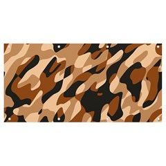Abstract Camouflage Pattern Banner And Sign 8  X 4  by Jack14