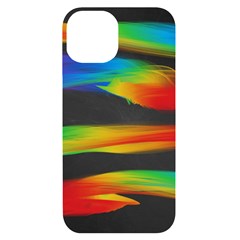 Colorful Background Iphone 14 Black Uv Print Case by Semog4