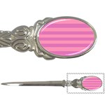 Pink Stripes Striped Design Pattern Letter Opener