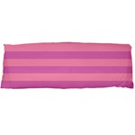 Pink Stripes Striped Design Pattern Body Pillow Case Dakimakura (Two Sides)