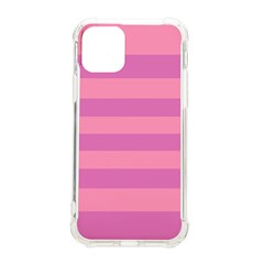 Pink Stripes Striped Design Pattern Iphone 11 Pro 5 8 Inch Tpu Uv Print Case by Semog4