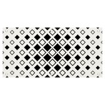 Square-diagonal-pattern-monochrome Banner and Sign 6  x 3 