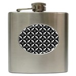 Abstract-background-arrow Hip Flask (6 oz)