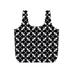 Abstract-background-arrow Full Print Recycle Bag (S)