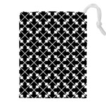 Abstract-background-arrow Drawstring Pouch (4XL)