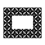 Abstract-background-arrow White Tabletop Photo Frame 4 x6 