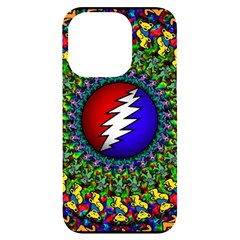 Grateful Dead Iphone 14 Pro Black Uv Print Case by Semog4