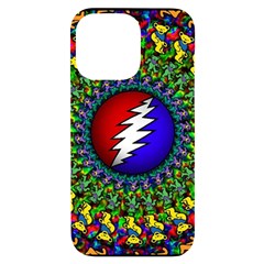 Grateful Dead Iphone 14 Pro Max Black Uv Print Case by Semog4