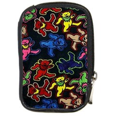 Grateful Dead Pattern Compact Camera Leather Case by Semog4